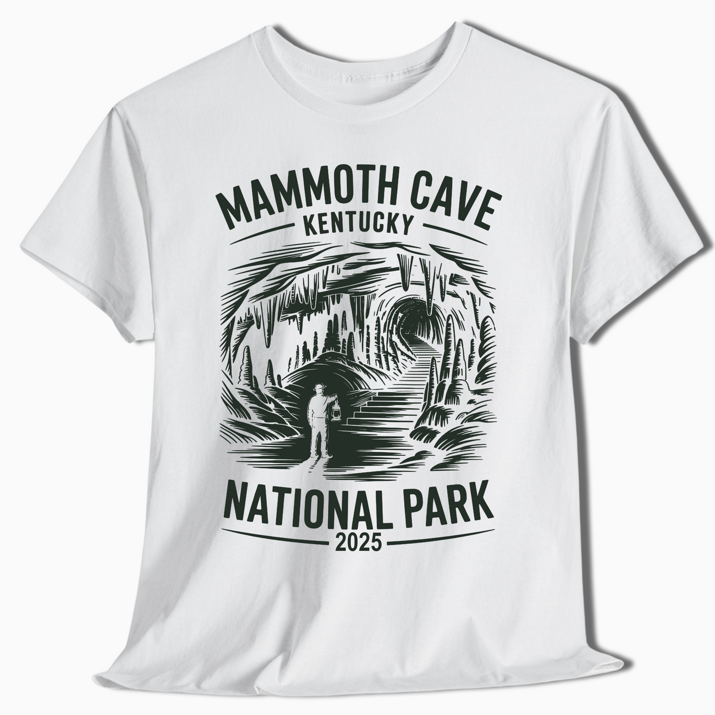 Mammoth Cave National Park T-Shirt - Custom 2025 Souvenir - t337a25