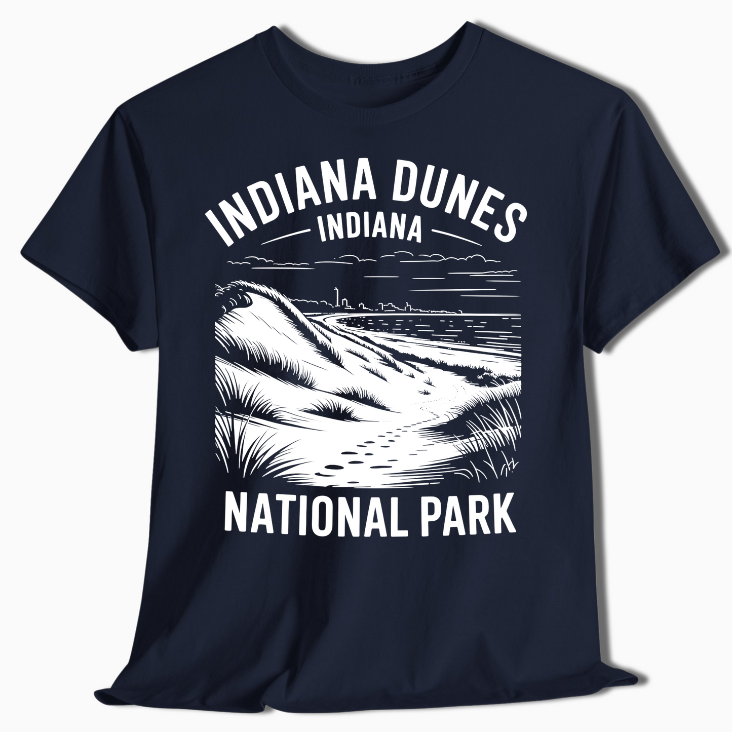 Indiana Dunes Beach and Dune View Shirt - t358a25