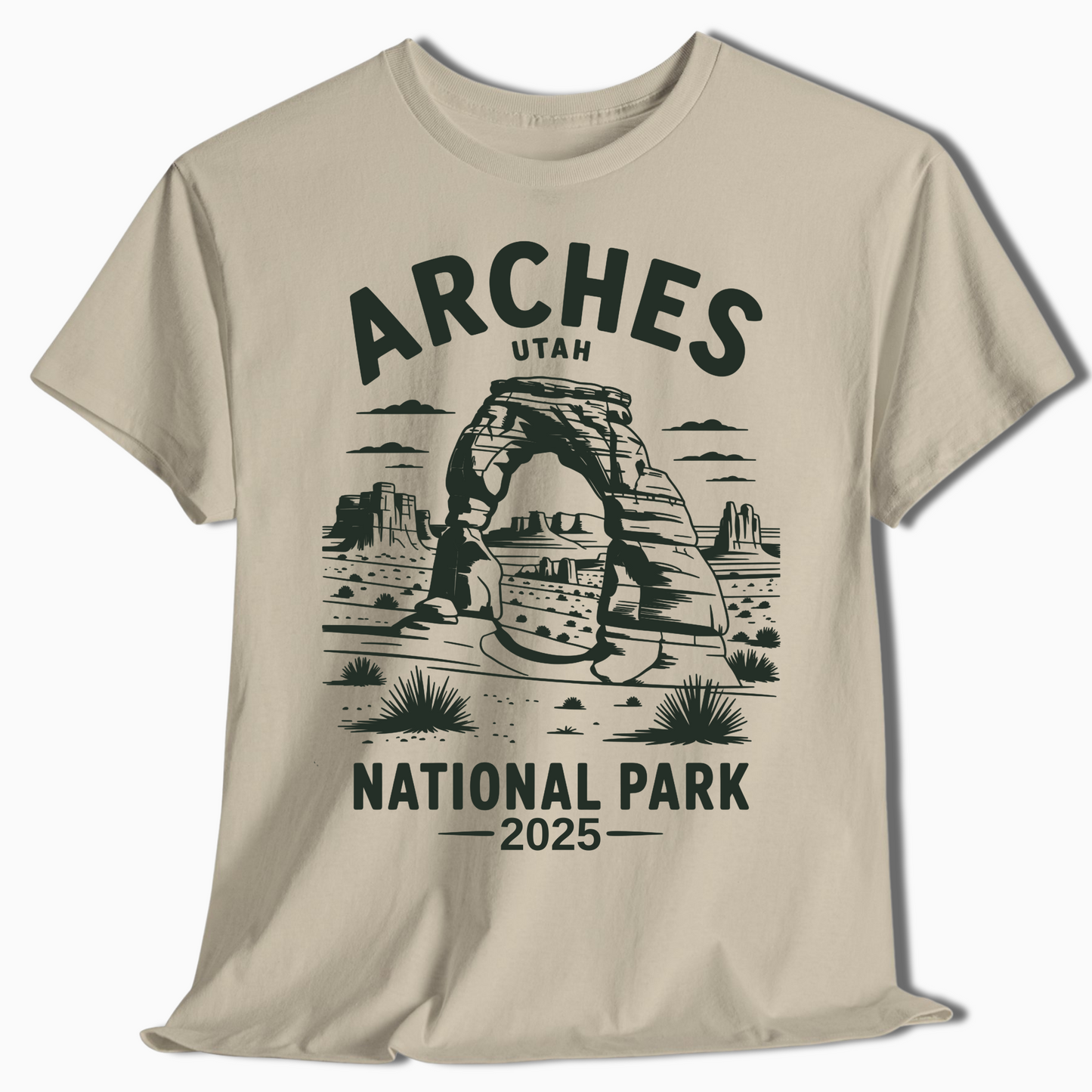 Arches National Park Utah Shirt - Custom Year Design - t302a25