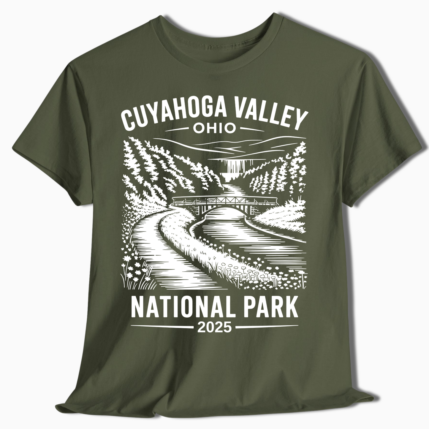 Cuyahoga Valley National Park River View Shirt - t359a25