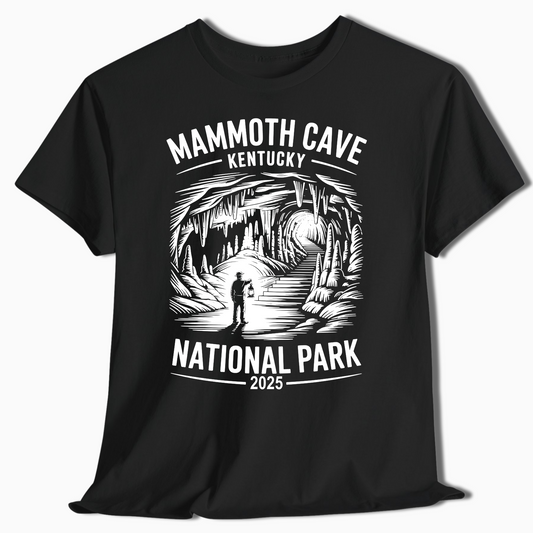 Mammoth Cave National Park T-Shirt - Custom 2025 Souvenir - t337a25