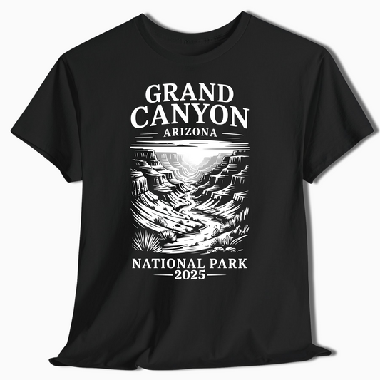 Grand Canyon National Park T-Shirt with Custom Year - t287a25