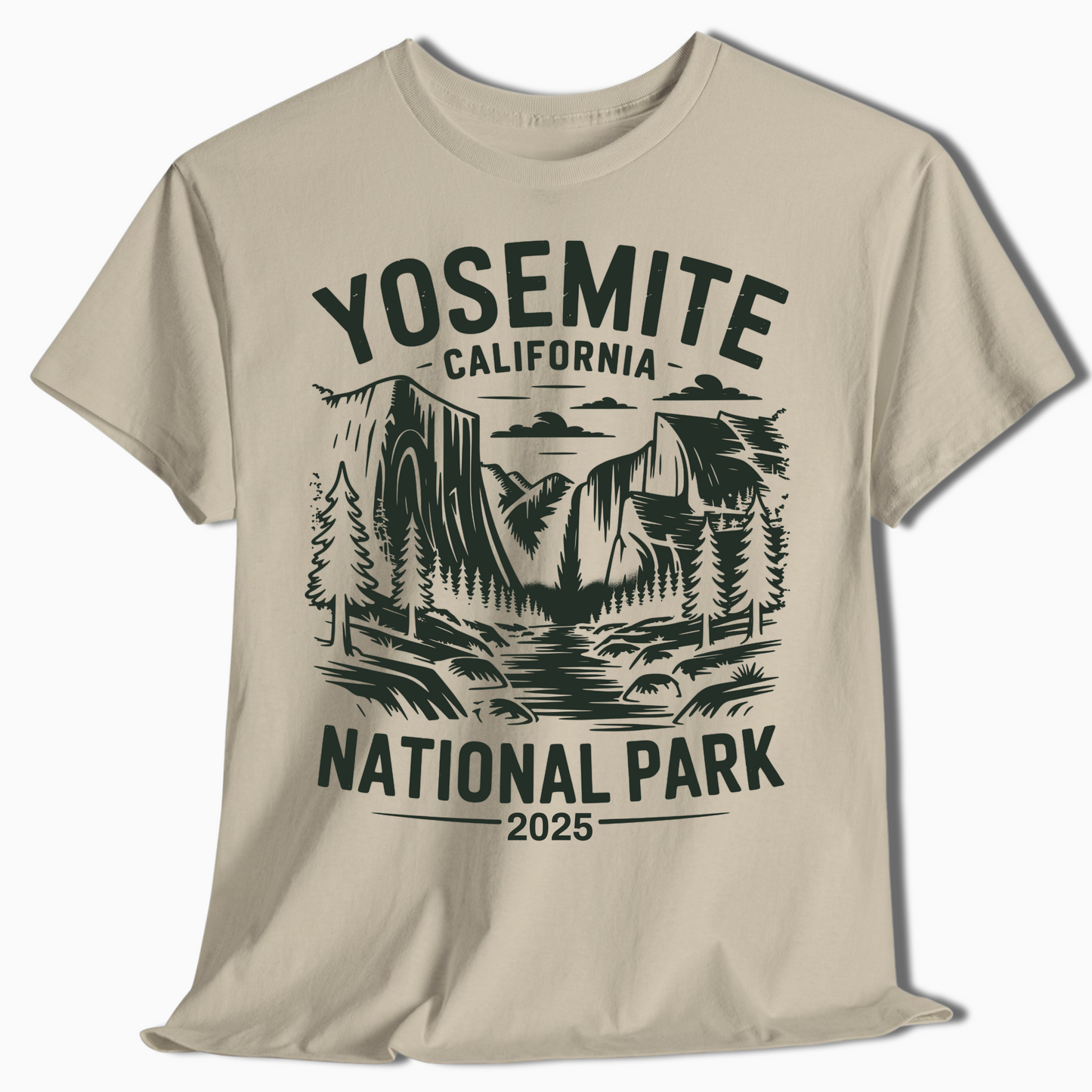 Vintage Yosemite National Park Shirt - Custom Year - t380a25