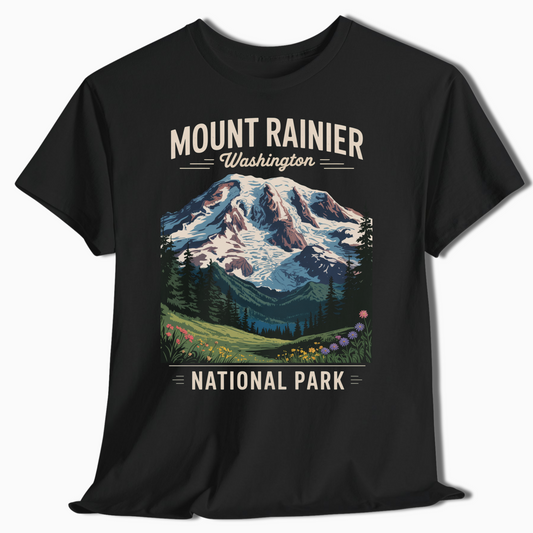 Mount Rainier National Park Washington Shirt Gift - t299a25