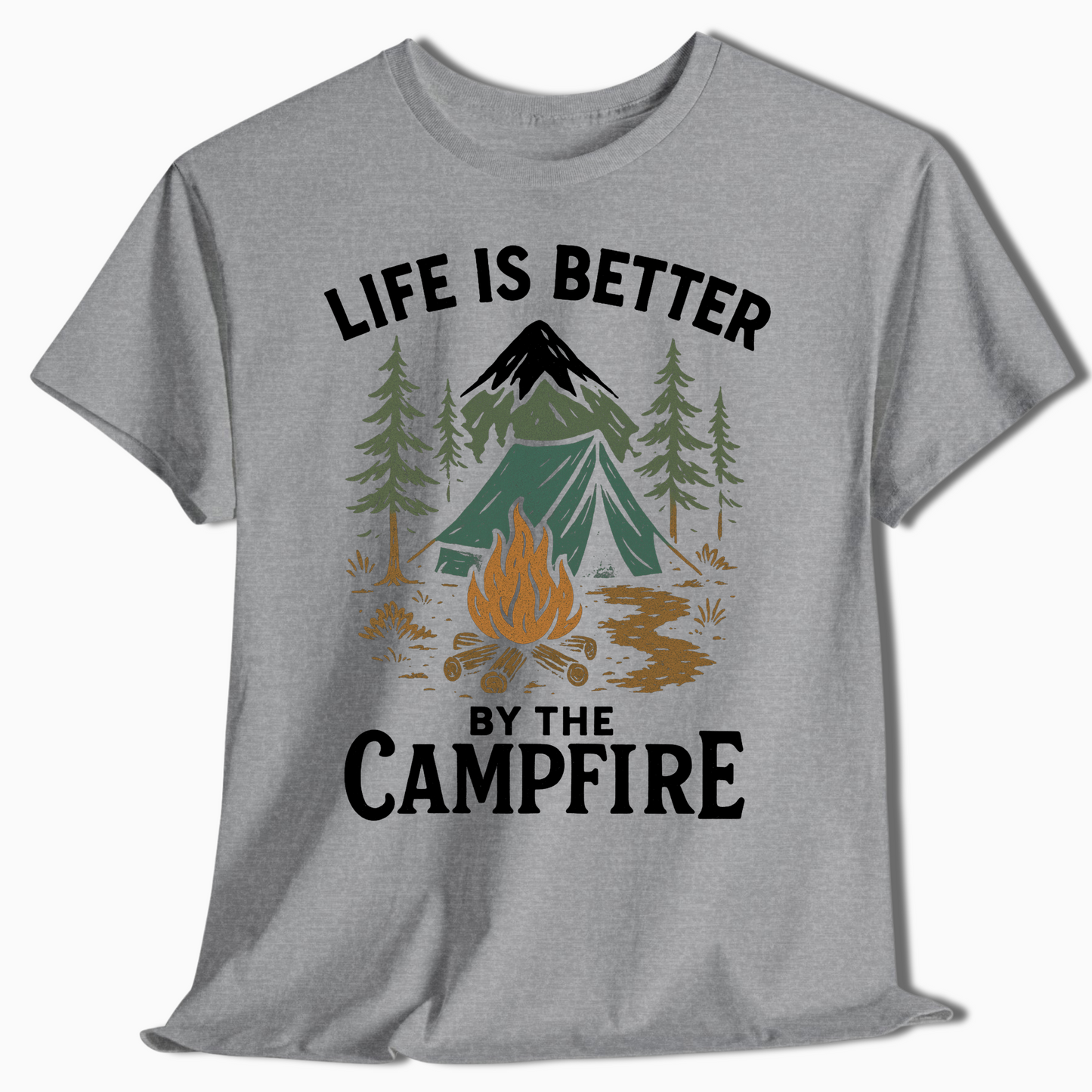 Life Is Better By The Campfire Camping Shirt - t430a25