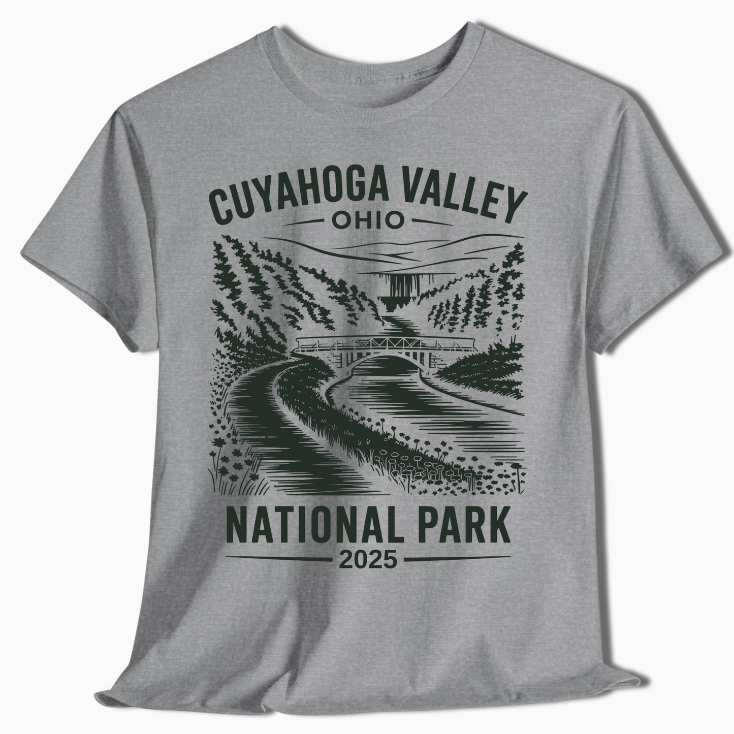 Cuyahoga Valley National Park River View Shirt - t359a25