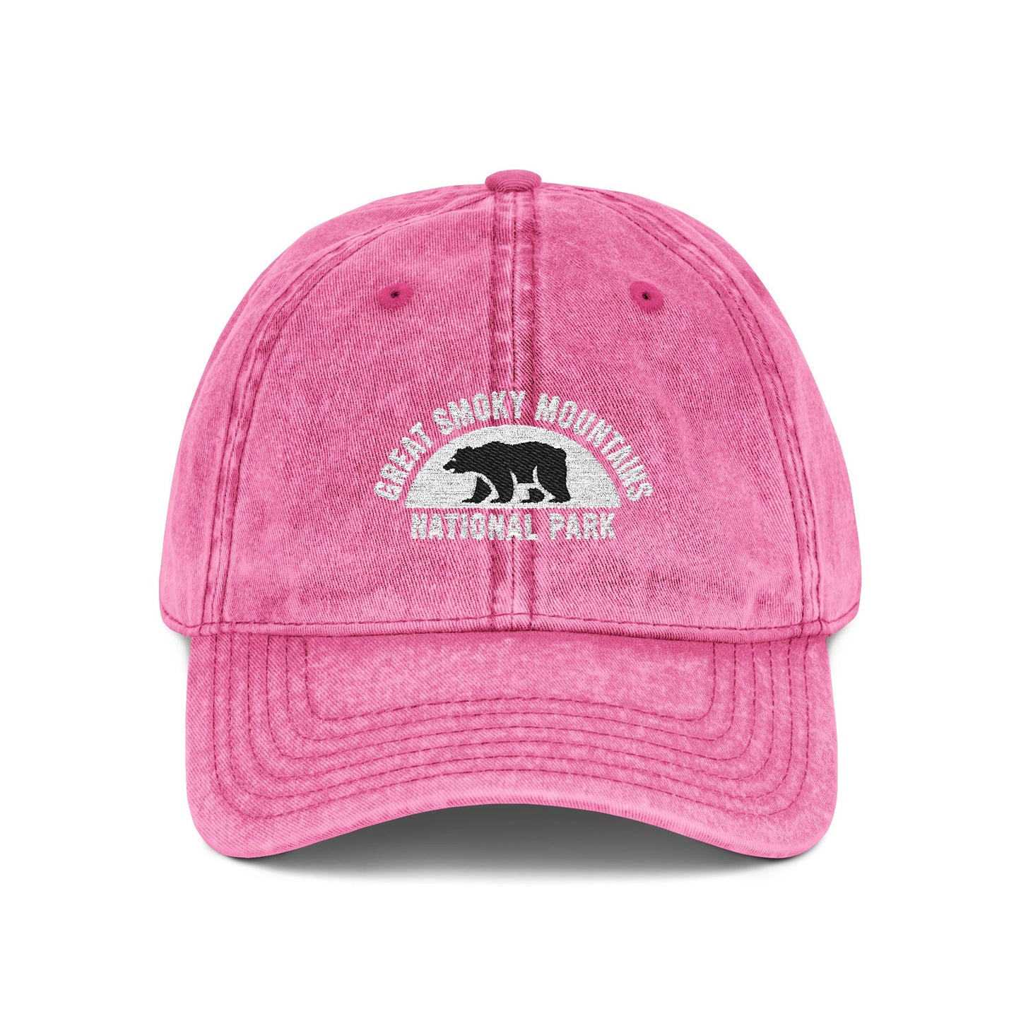 Great Smoky Mountains Bear Cap - National Park Adventure Style - t388a25