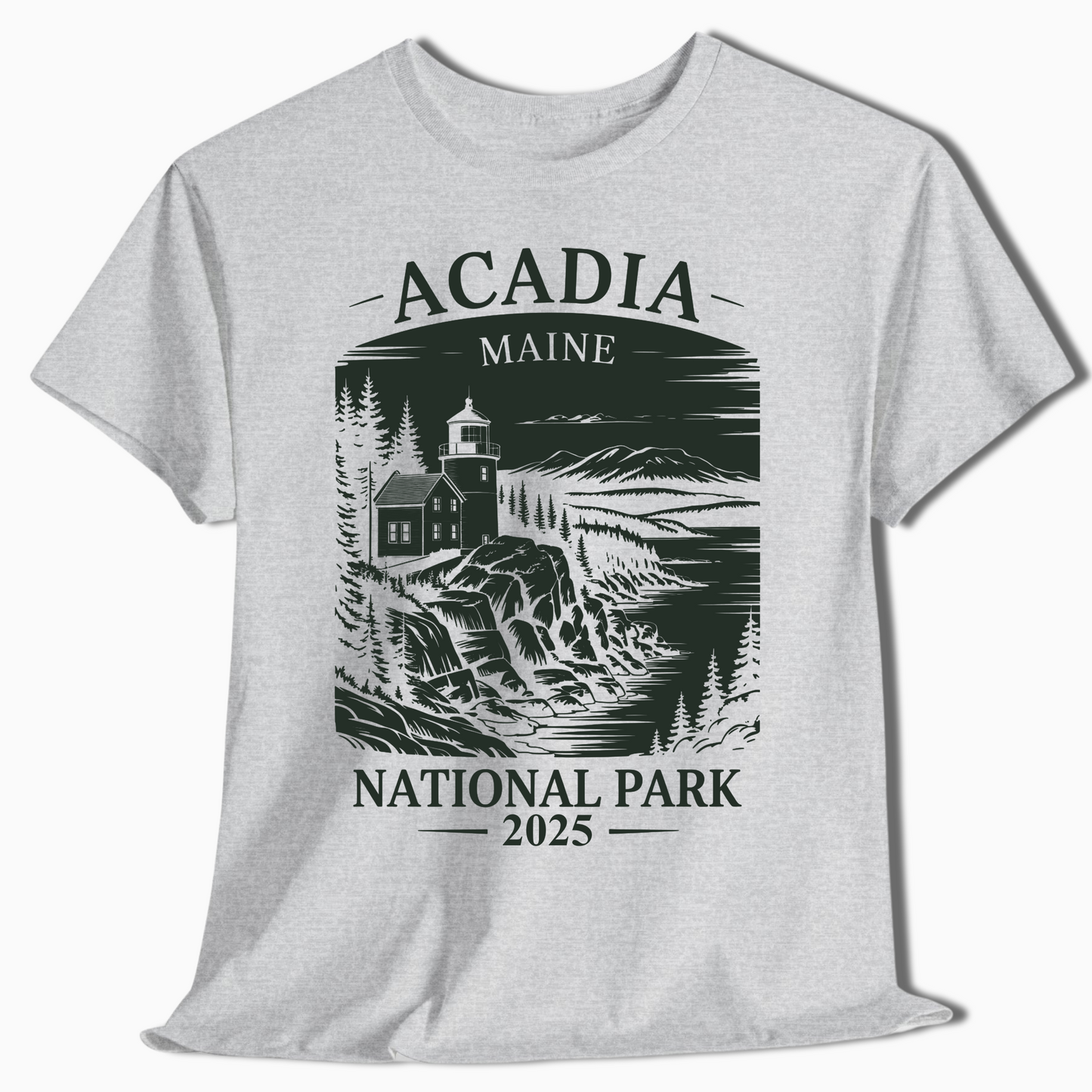 Acadia National Park Maine Shirt - Custom Year Option - t305a25
