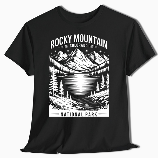 Rocky Mountain National Park Colorado Shirt for Hikers – t295a25
