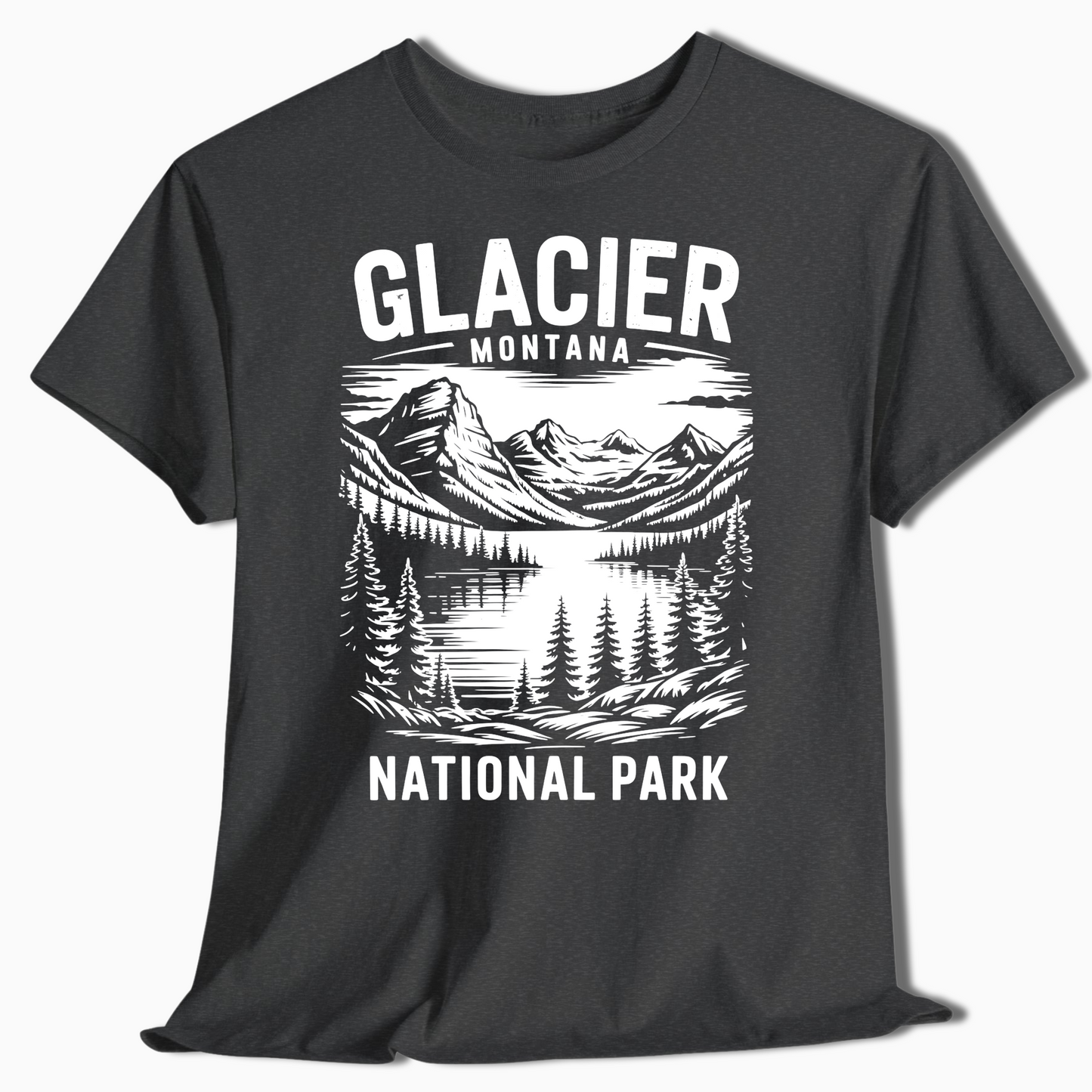 Glacier National Park Montana Hiking Shirt – t291a25