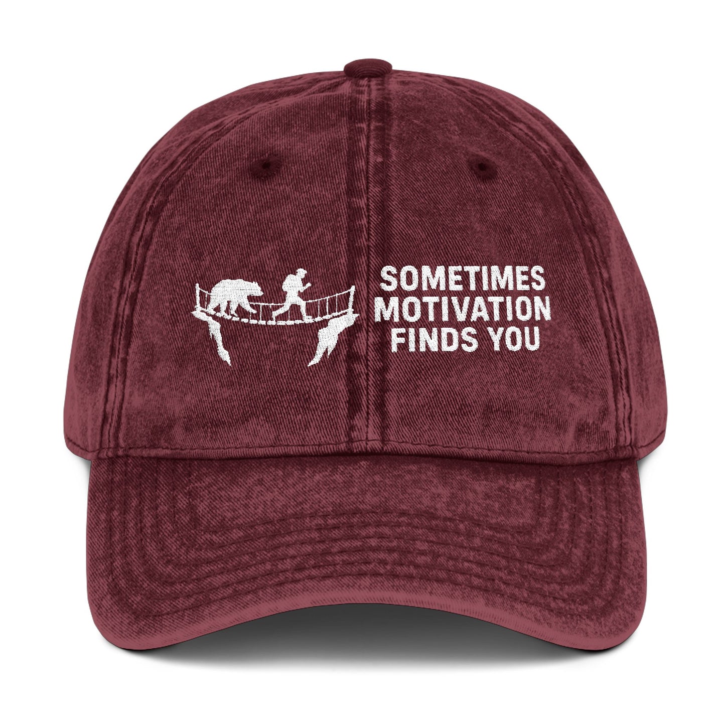 Motivational Trail Hiking Cap - t271a25