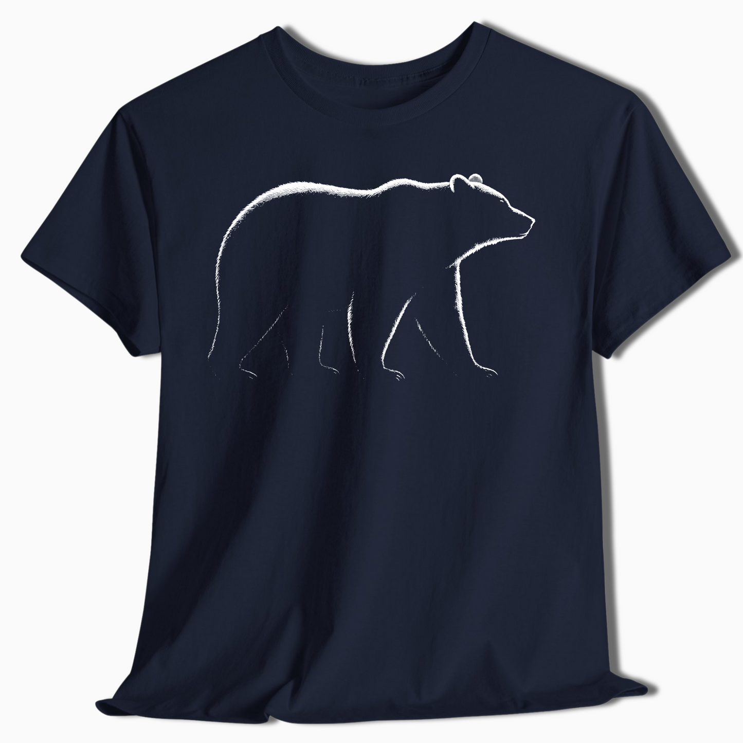 Minimalist Bear Shirt for Outdoorsmen - t442a25