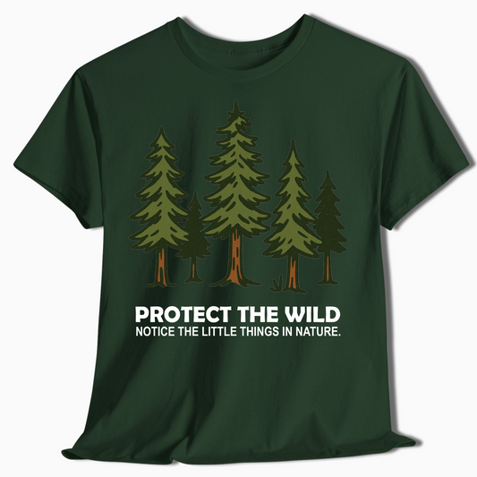 Cartoon Pine Tree Camping Shirt for Outdoor Lovers & Hikers - t457a25