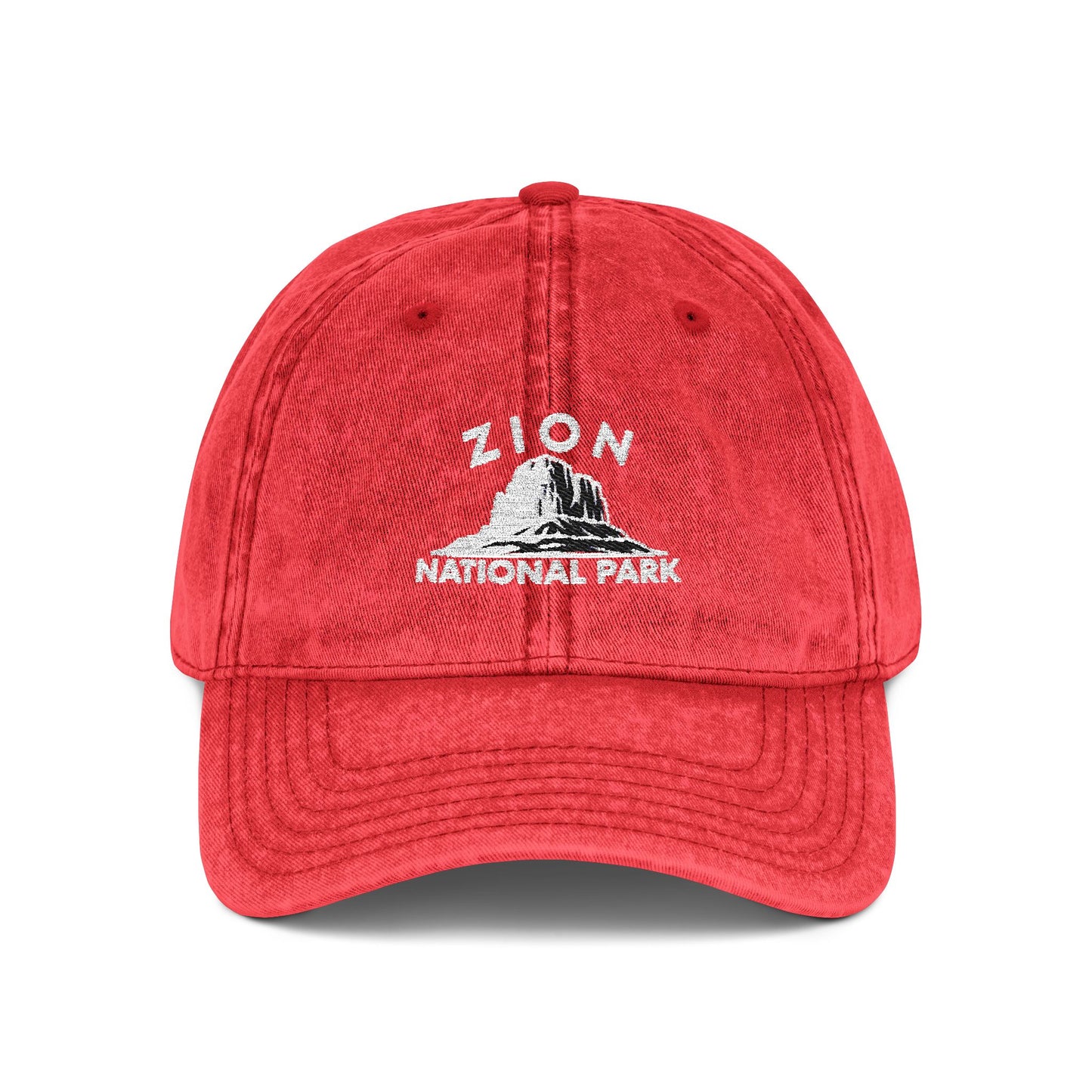 Zion National Park Cap with Bold Logo Design - t322a25