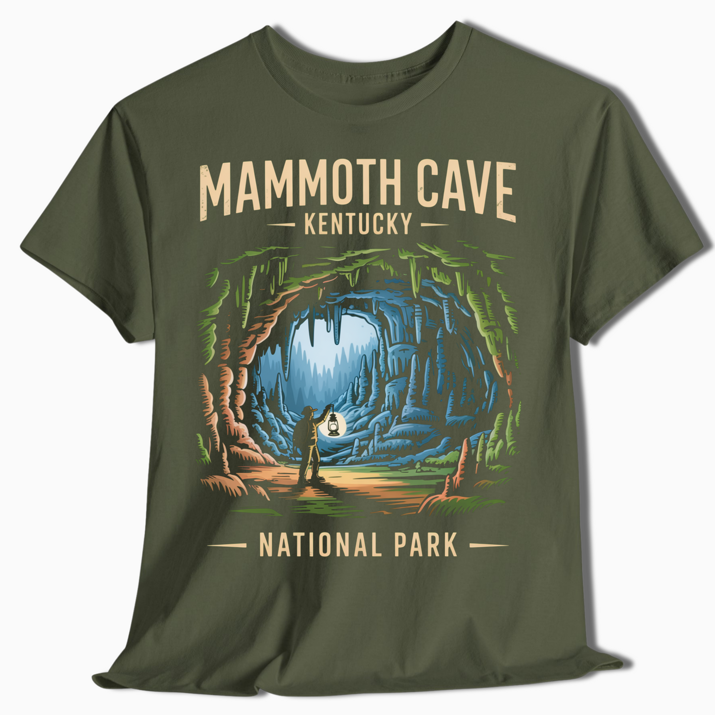 Mammoth Cave Color T-Shirt - National Park Souvenir Gift - t341a25