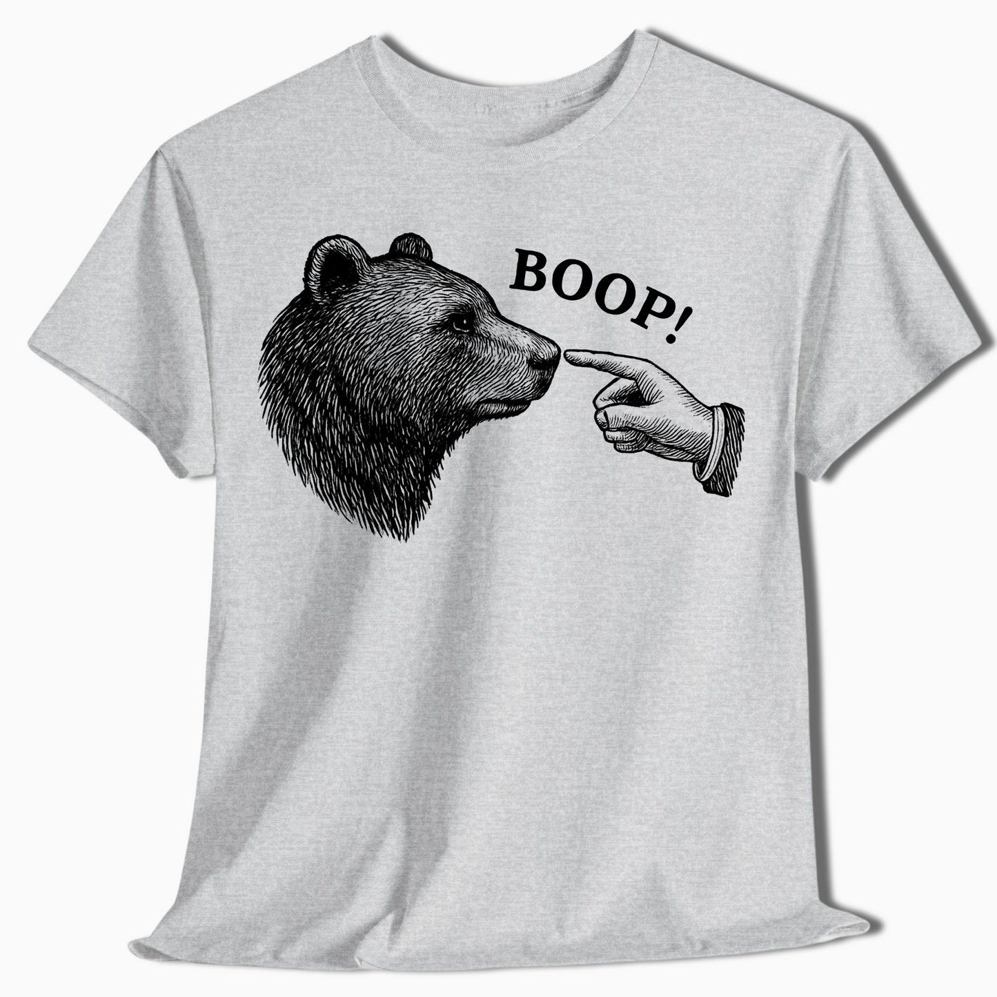 Boop the Bear Funny Outdoor T-Shirt - t425a25