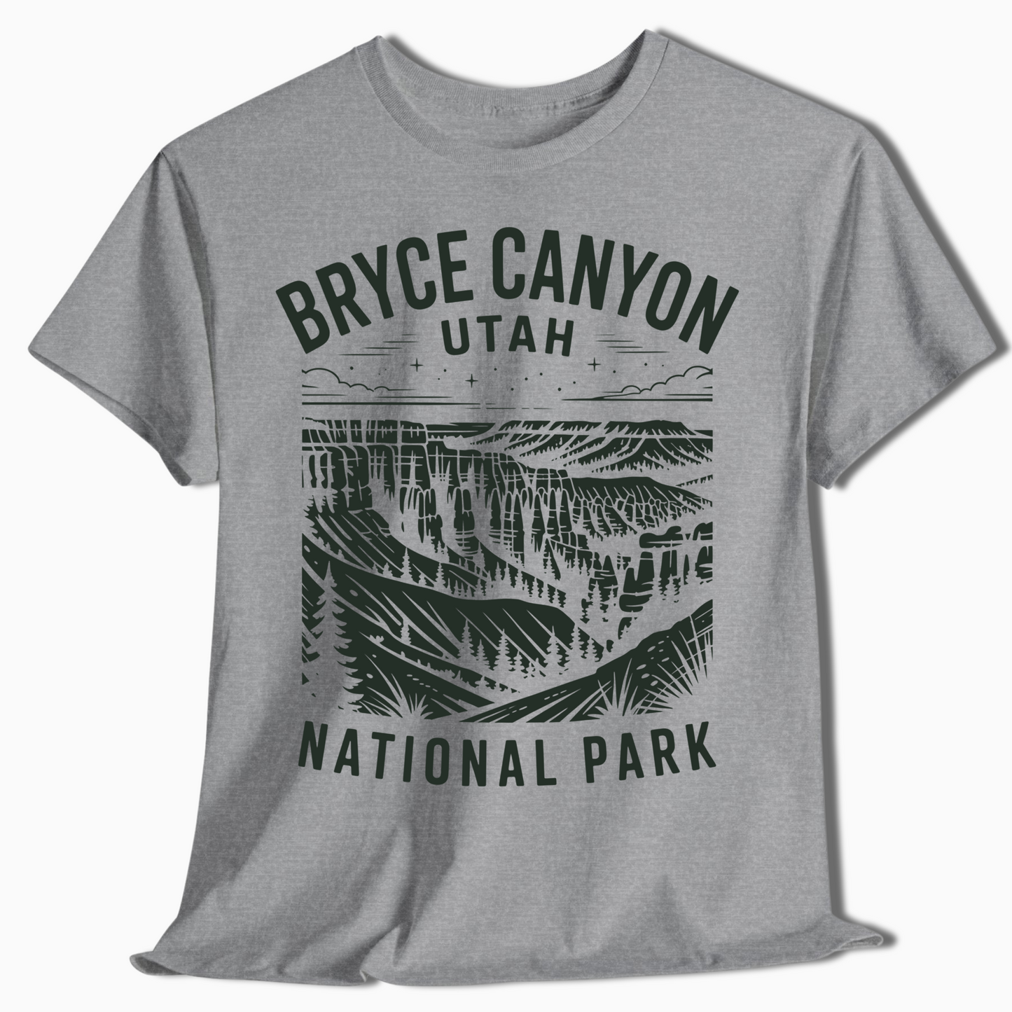 Bryce Canyon National Park T-Shirt - Hoodoo Trail Gift - t352a25