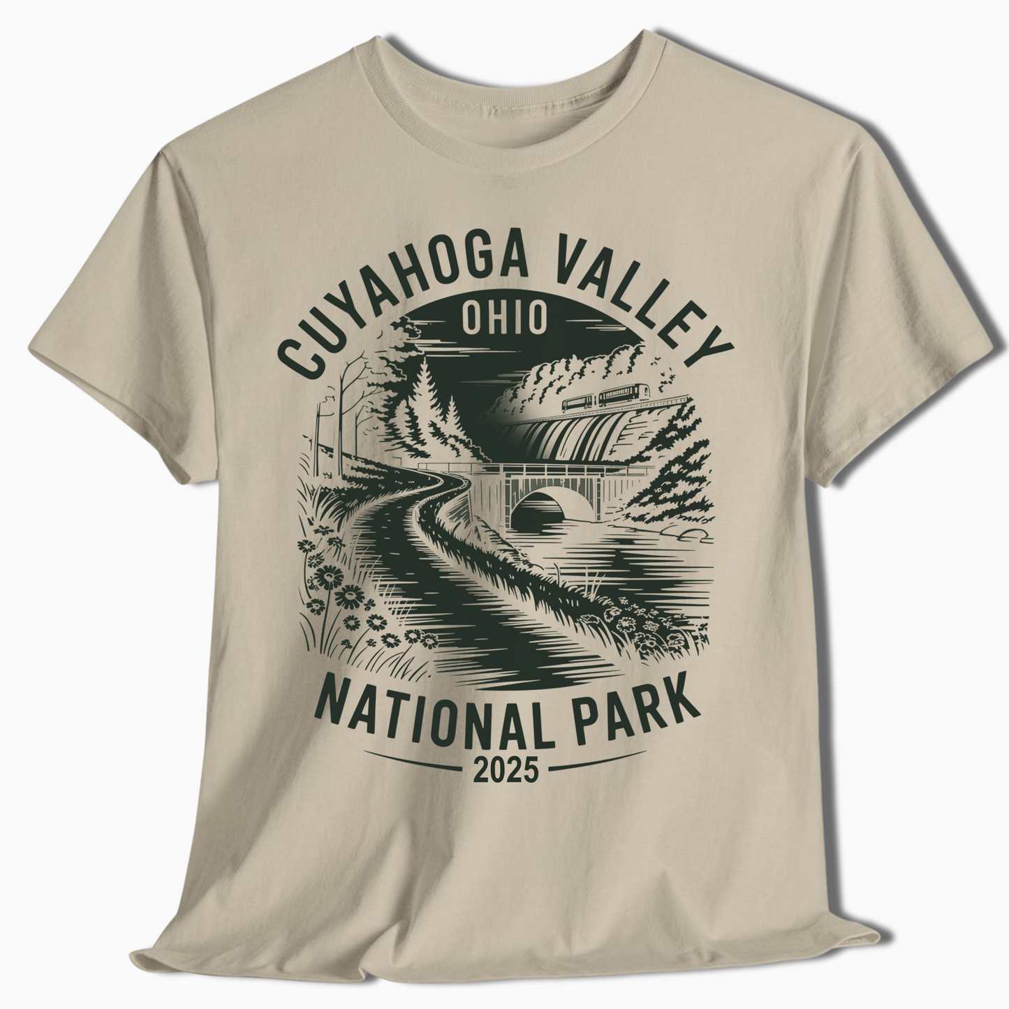 Cuyahoga Valley Scenic Bridge & Trail Shirt - t361a25