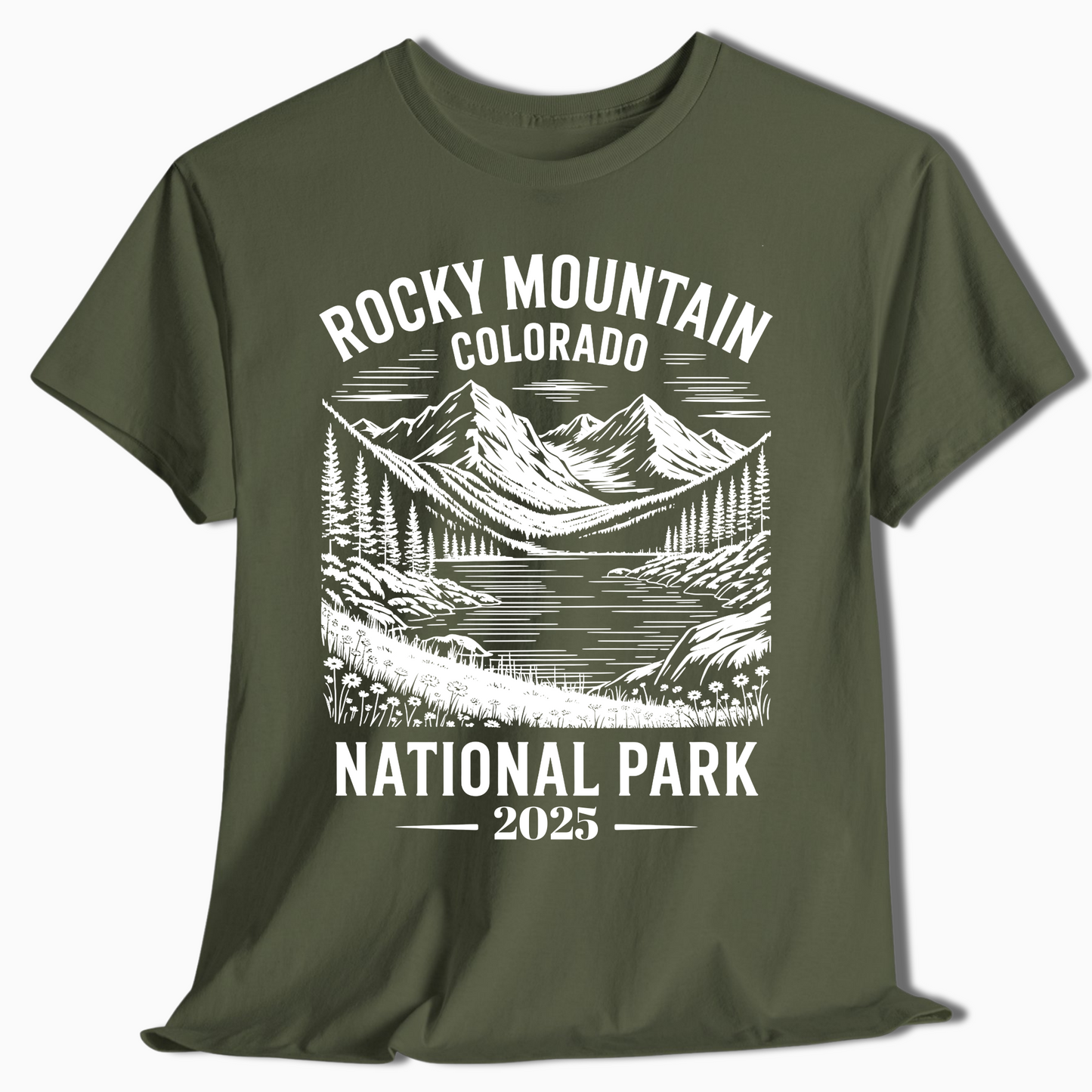 Rocky Mountain National Park Shirt - Custom Year Option - t297a25