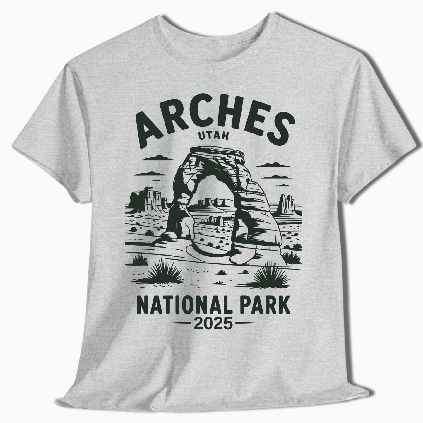 Arches National Park Utah Shirt - Custom Year Design - t302a25