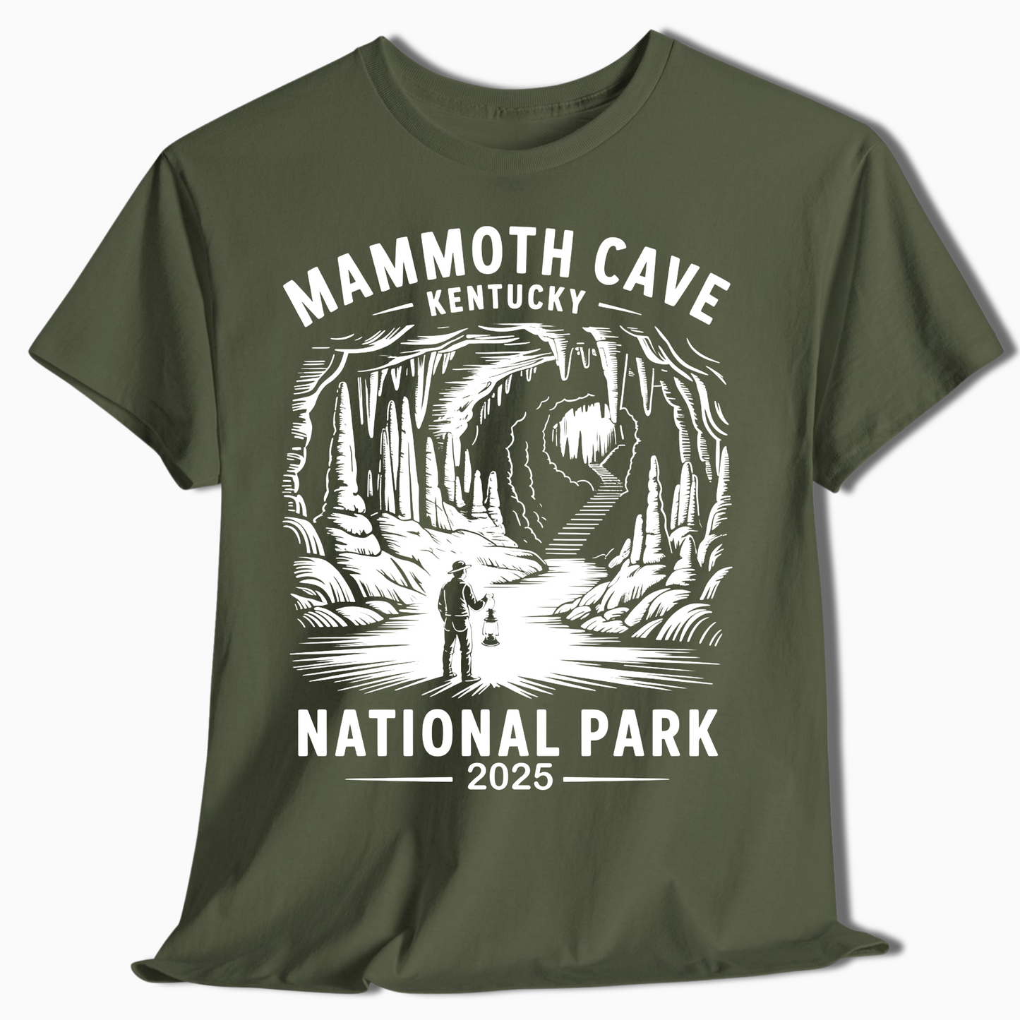 Mammoth Cave Kentucky 2025 T-Shirt - Custom Hiking Gift - t338a25