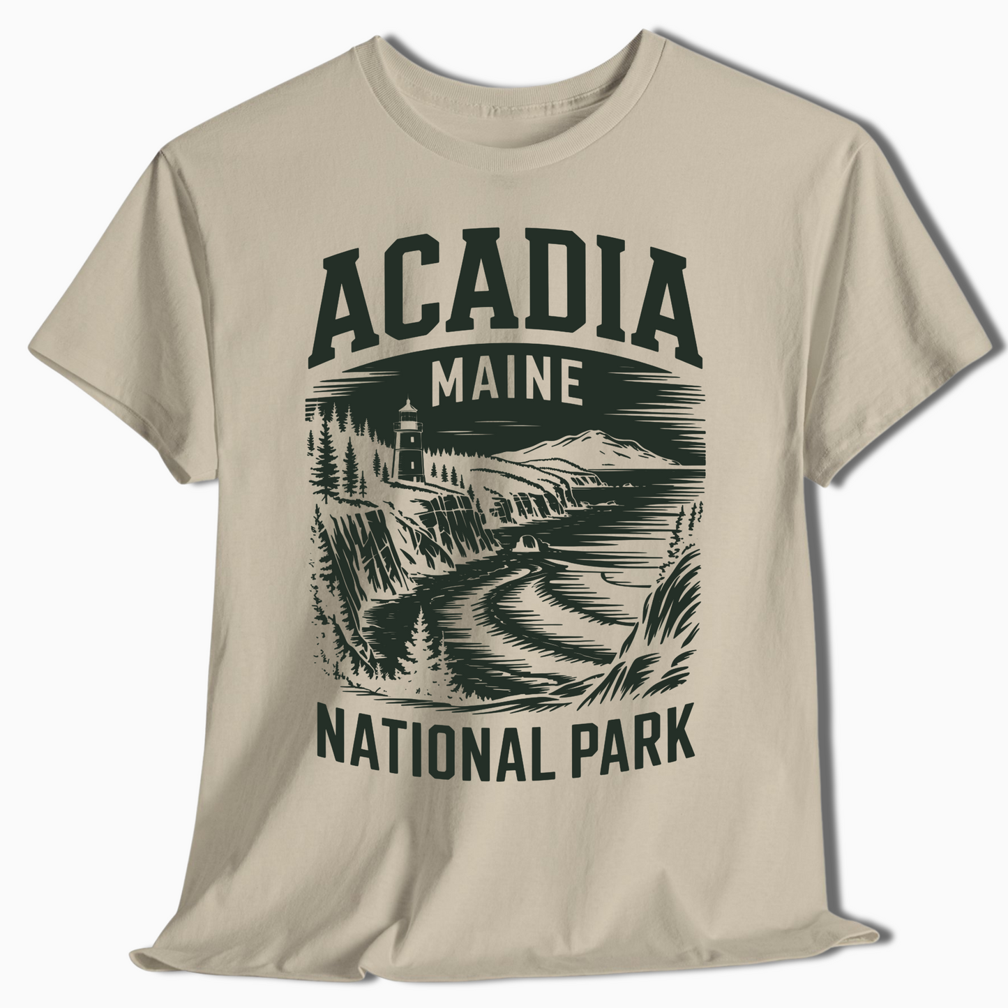 Acadia National Park Maine Shirt - Gift for Outdoor Lovers - t303a25