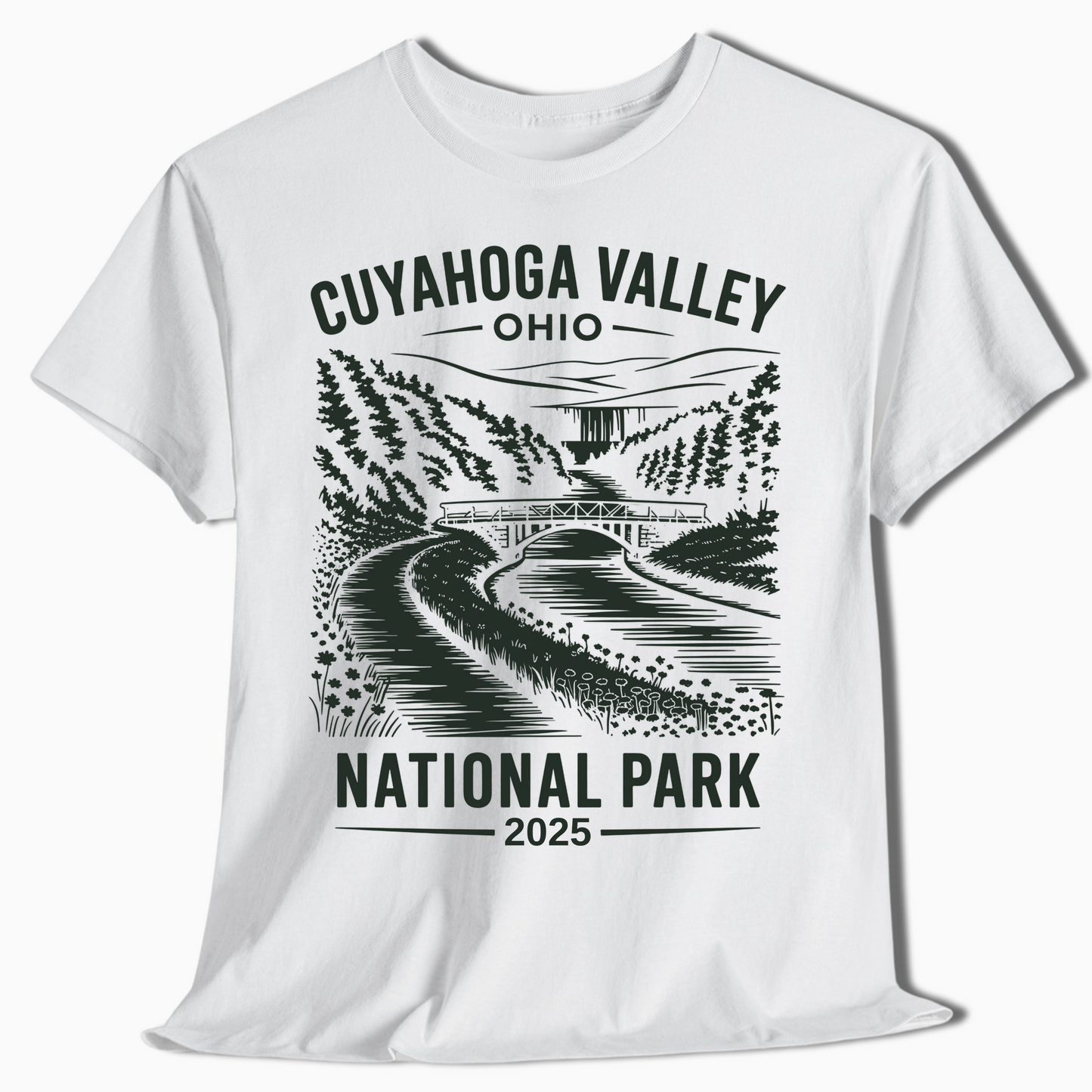Cuyahoga Valley National Park River View Shirt - t359a25