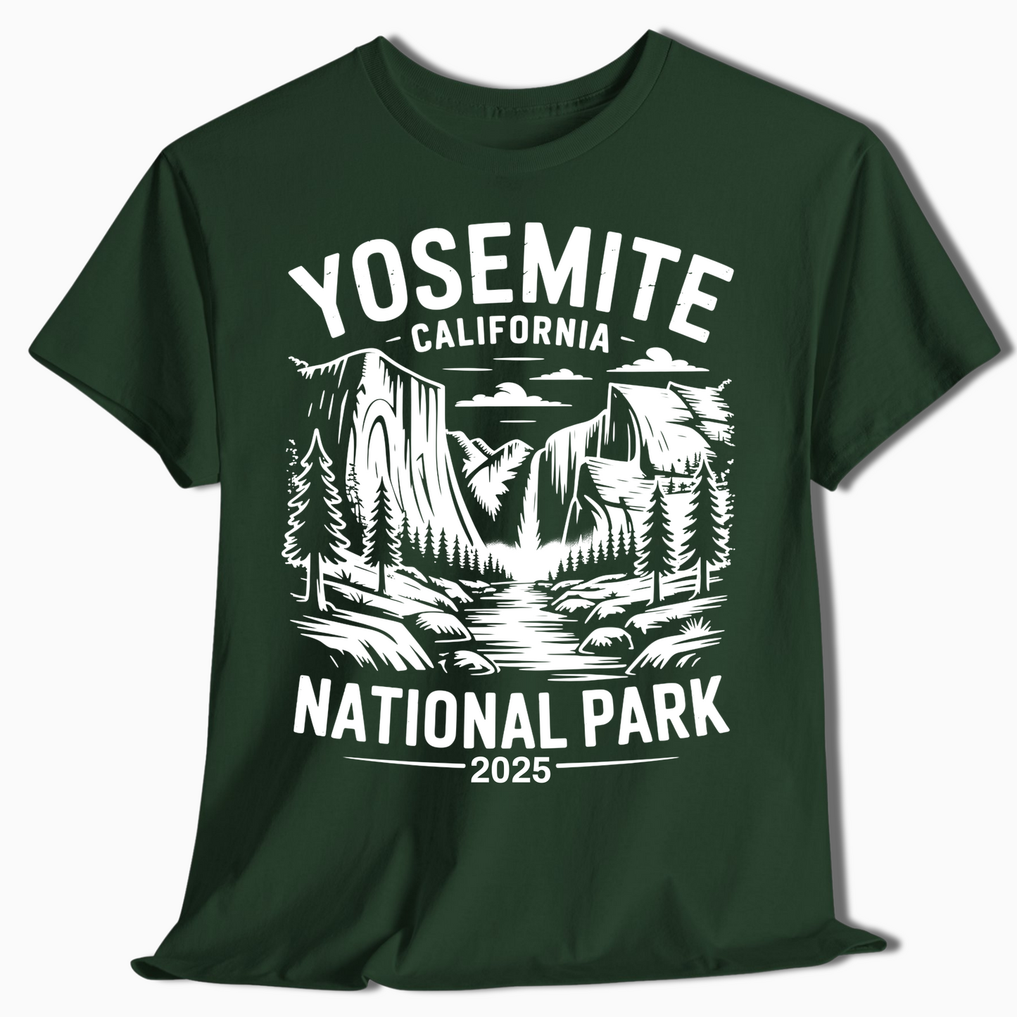 Vintage Yosemite National Park Shirt - Custom Year - t380a25