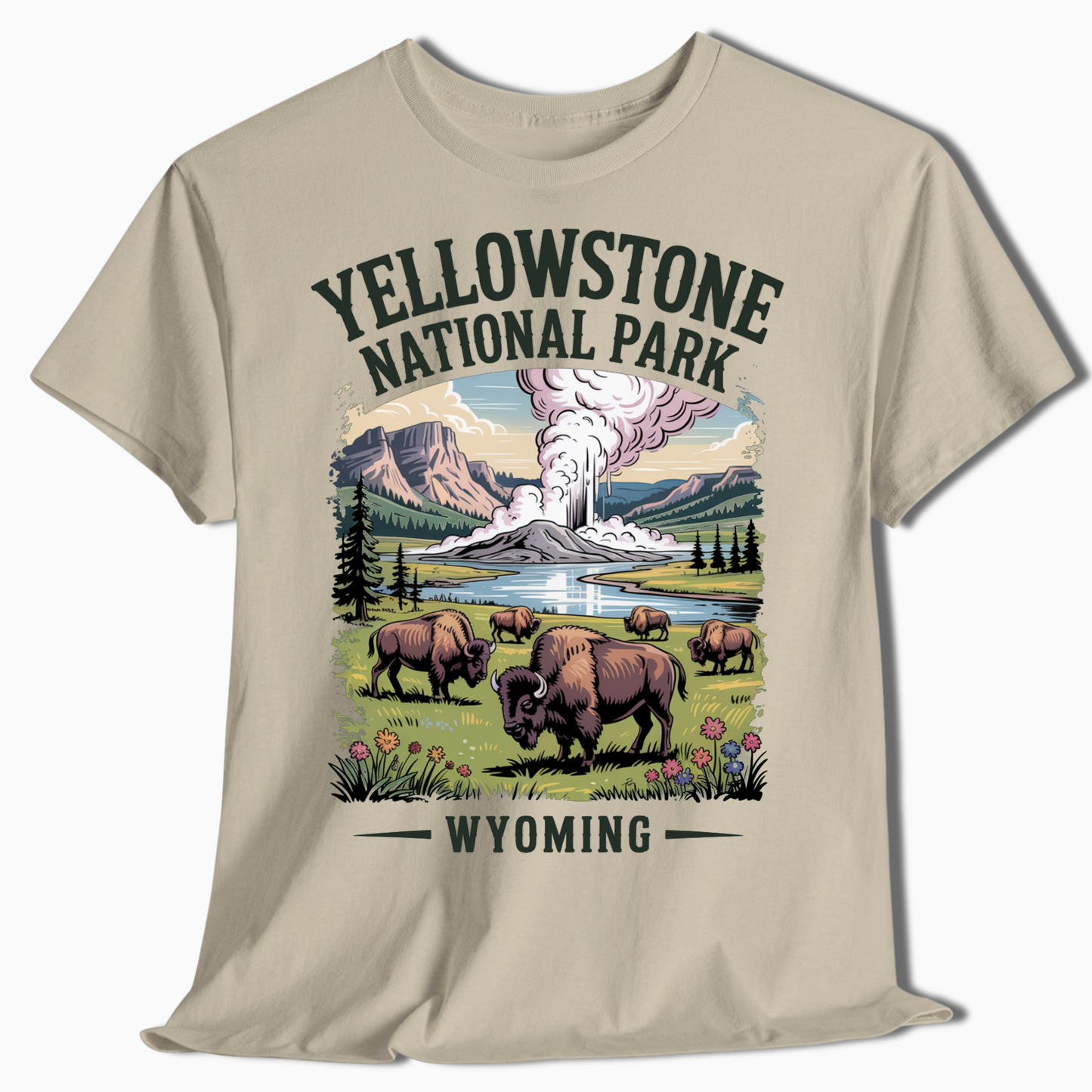 Yellowstone National Park Hiking Shirt - t282a25