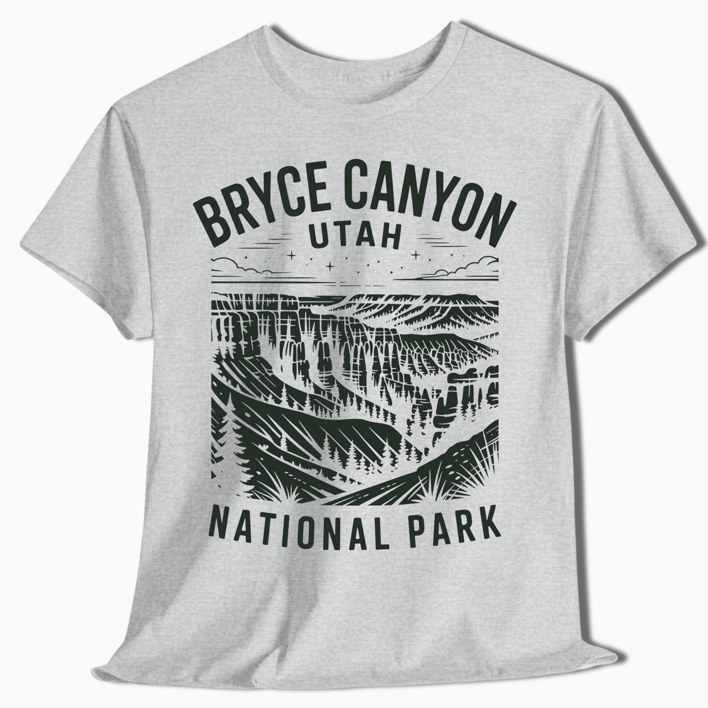 Bryce Canyon National Park T-Shirt - Hoodoo Trail Gift - t352a25