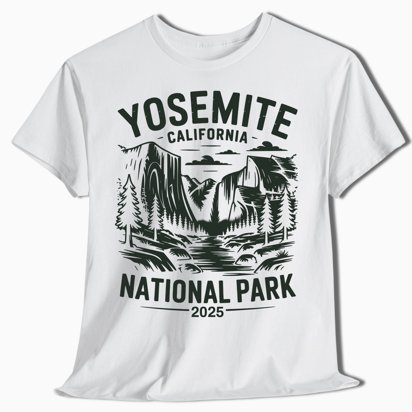 Vintage Yosemite National Park Shirt - Custom Year - t380a25