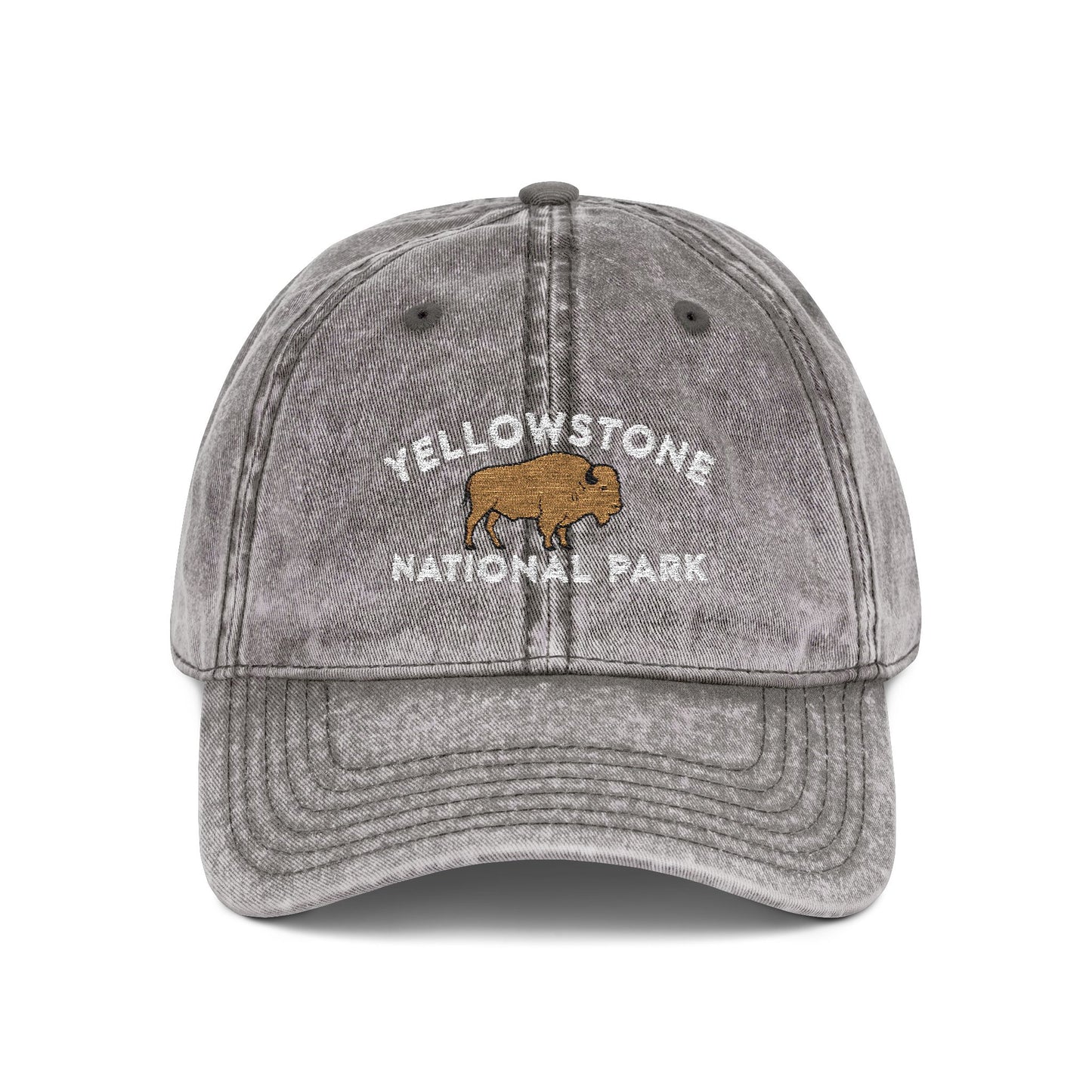 Western Bison Cap for Outdoor Lovers and National Park Fans - t313a25