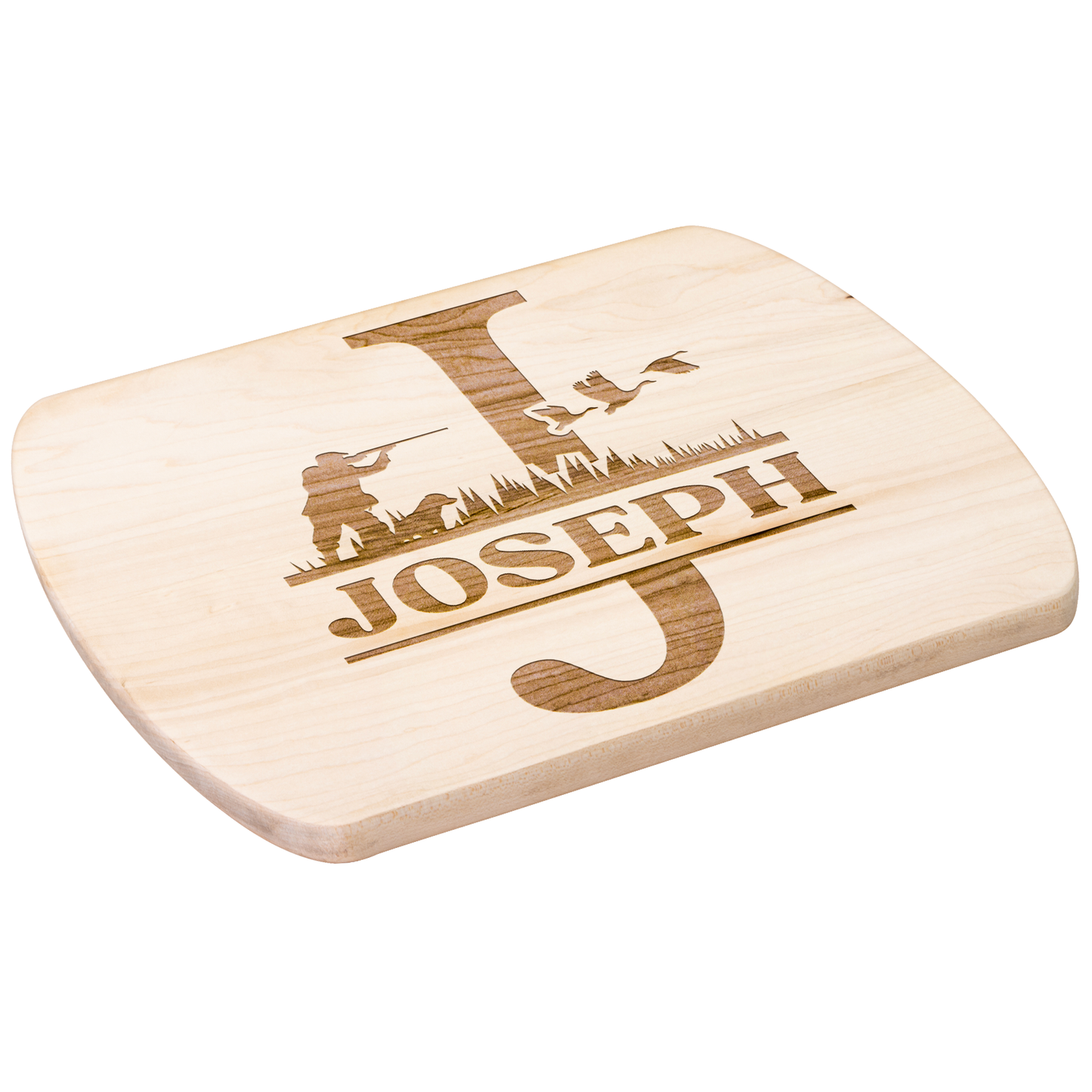 Personalized Duck Hunting Cutting Board Gift - t447a25