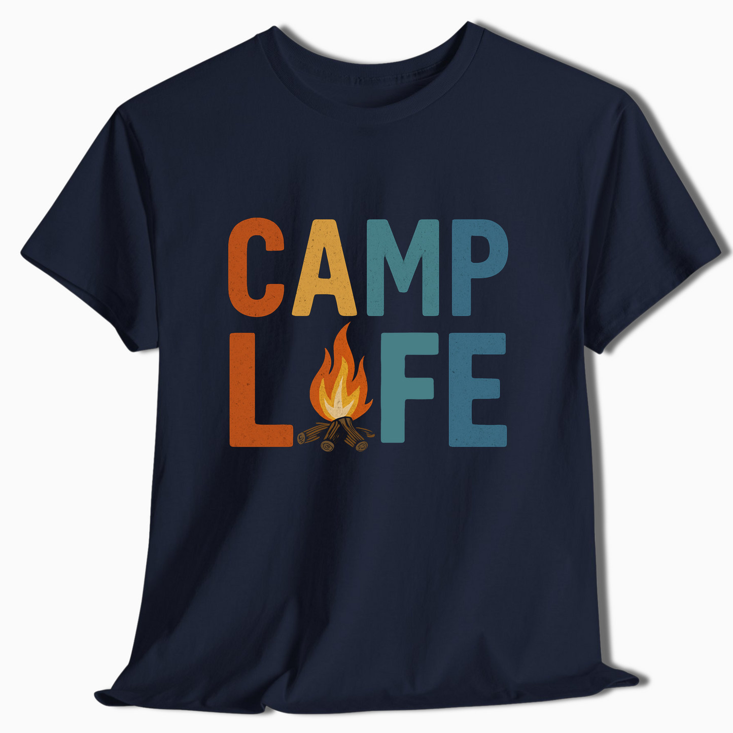 Camp Life Campfire T-Shirt - t438a25