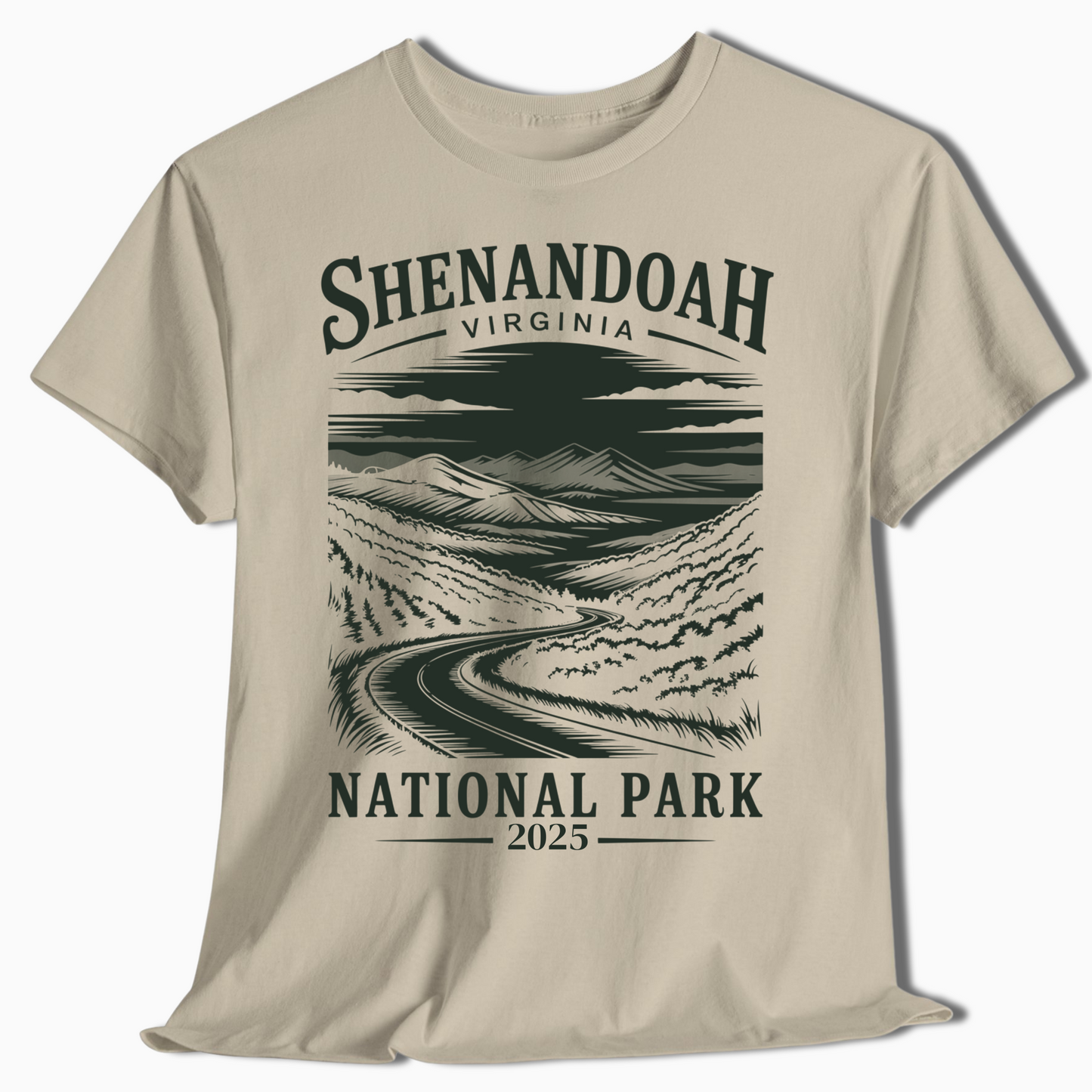 Shenandoah National Park 2025 T-Shirt - Custom Hiker Gift - t343a25