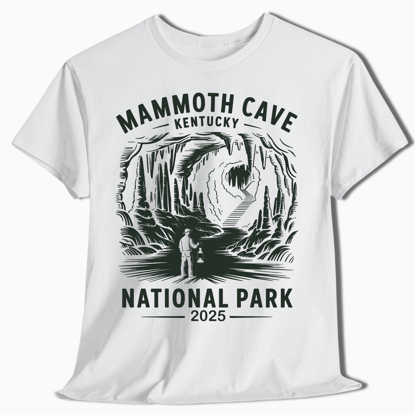 Mammoth Cave Kentucky 2025 T-Shirt - Custom Hiking Gift - t338a25
