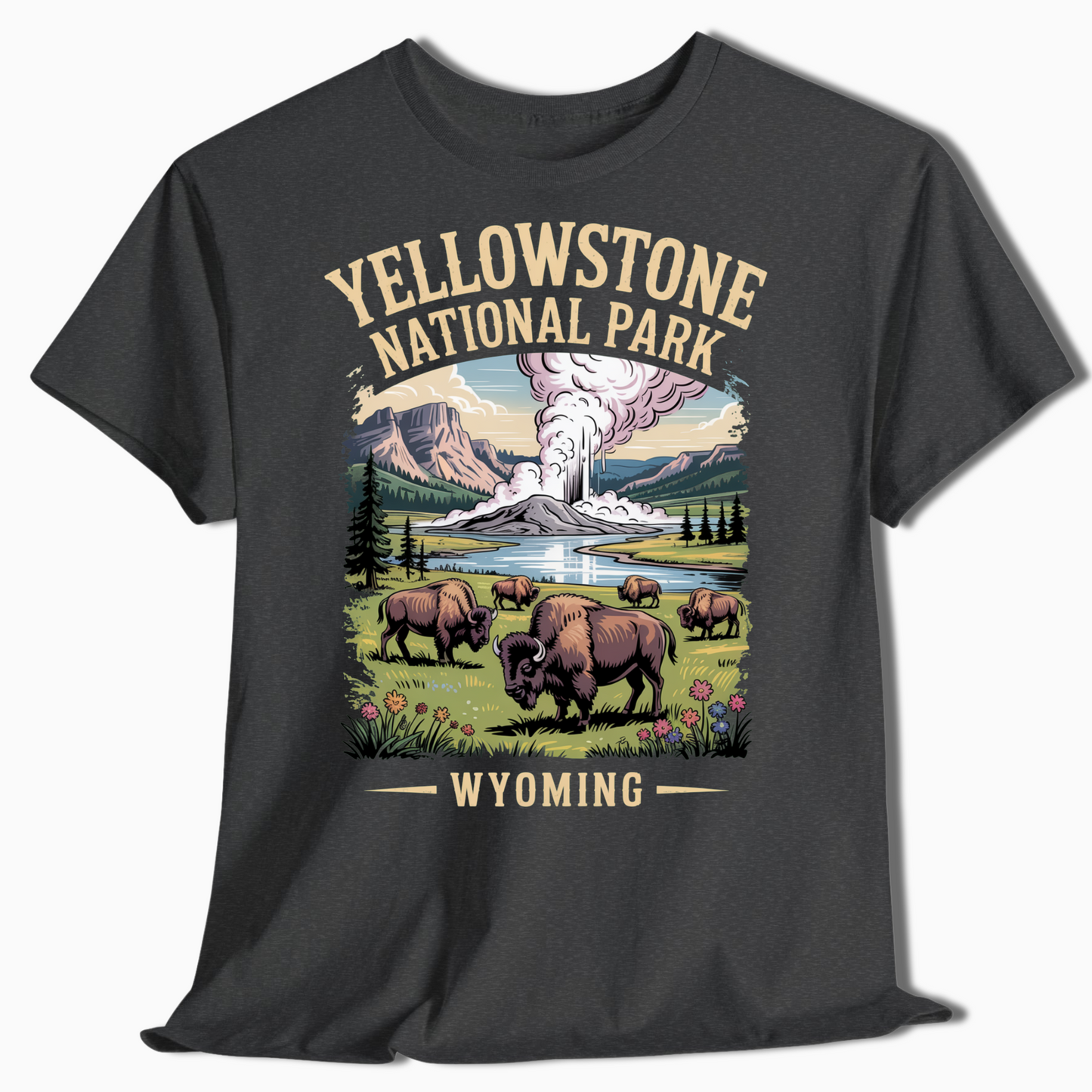 Yellowstone National Park Hiking Shirt - t282a25