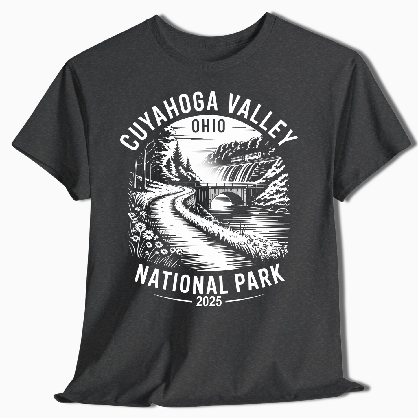 Cuyahoga Valley Scenic Bridge & Trail Shirt - t361a25