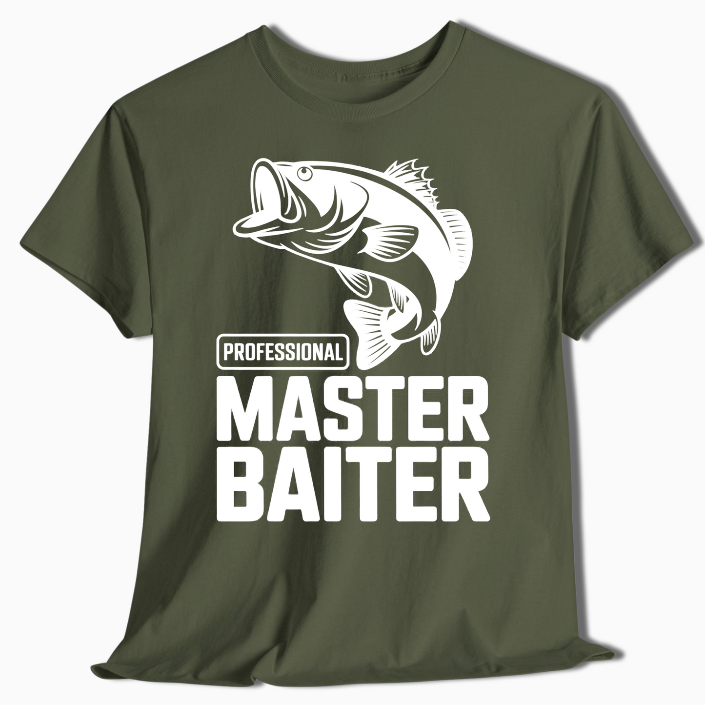 Professional Master Baiter Fishing T-Shirt - t434a25