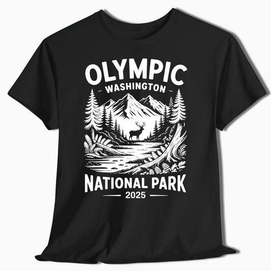 Olympic National Park Washington Tee - t370a25