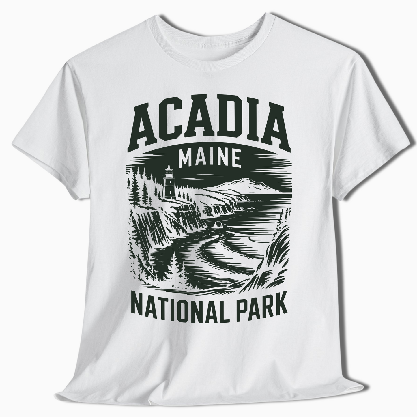 Acadia National Park Maine Shirt - Gift for Outdoor Lovers - t303a25