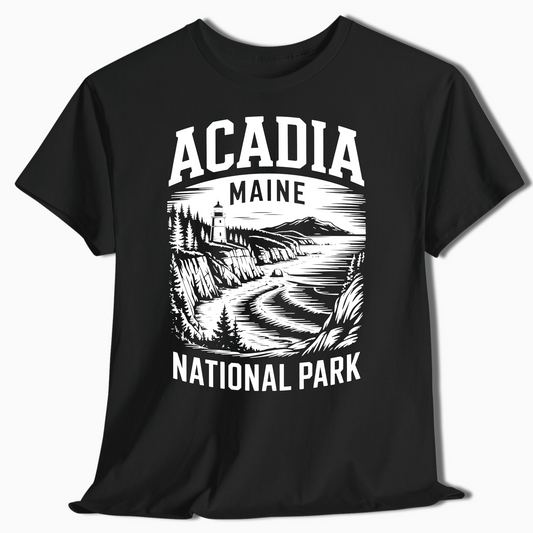 Acadia National Park Maine Shirt - Gift for Outdoor Lovers - t303a25
