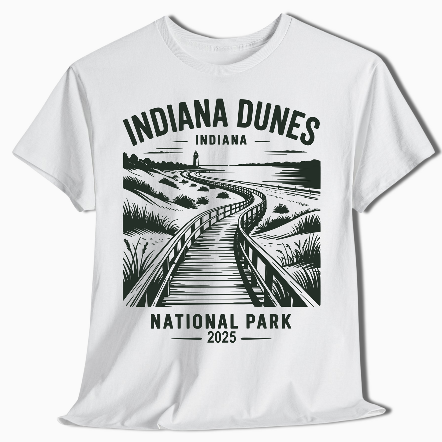 Indiana Dunes National Park T-Shirt - Custom 2025 Gift - t354a25