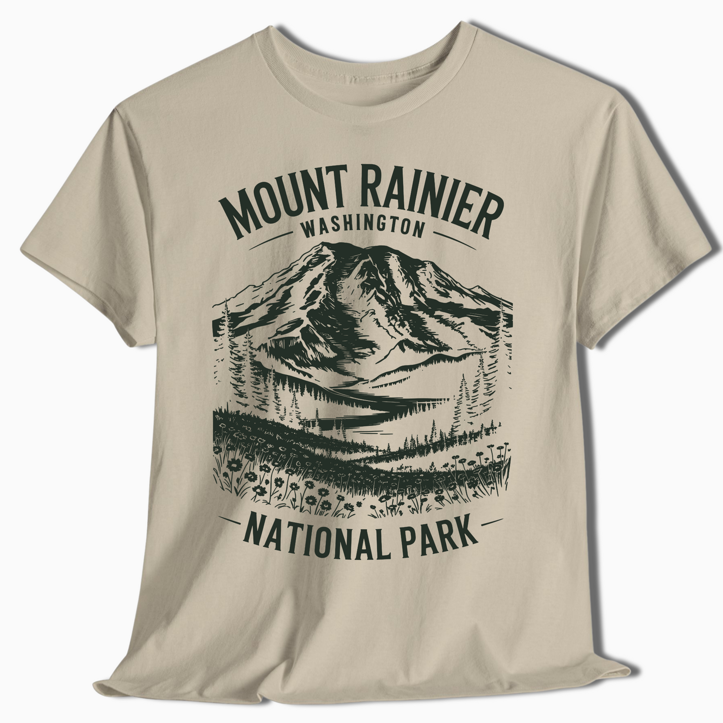 Mount Rainier National Park Washington Shirt - t298a25