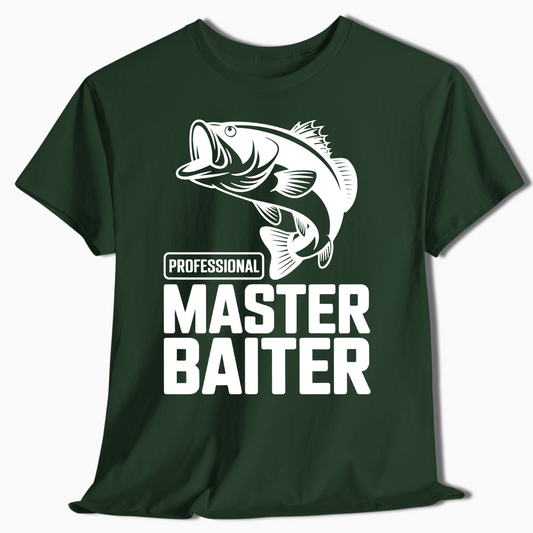 Professional Master Baiter Fishing T-Shirt - t434a25