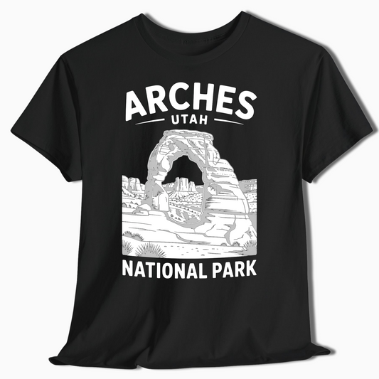 Arches National Park Utah Shirt - Outdoor Gift Idea - t301a25