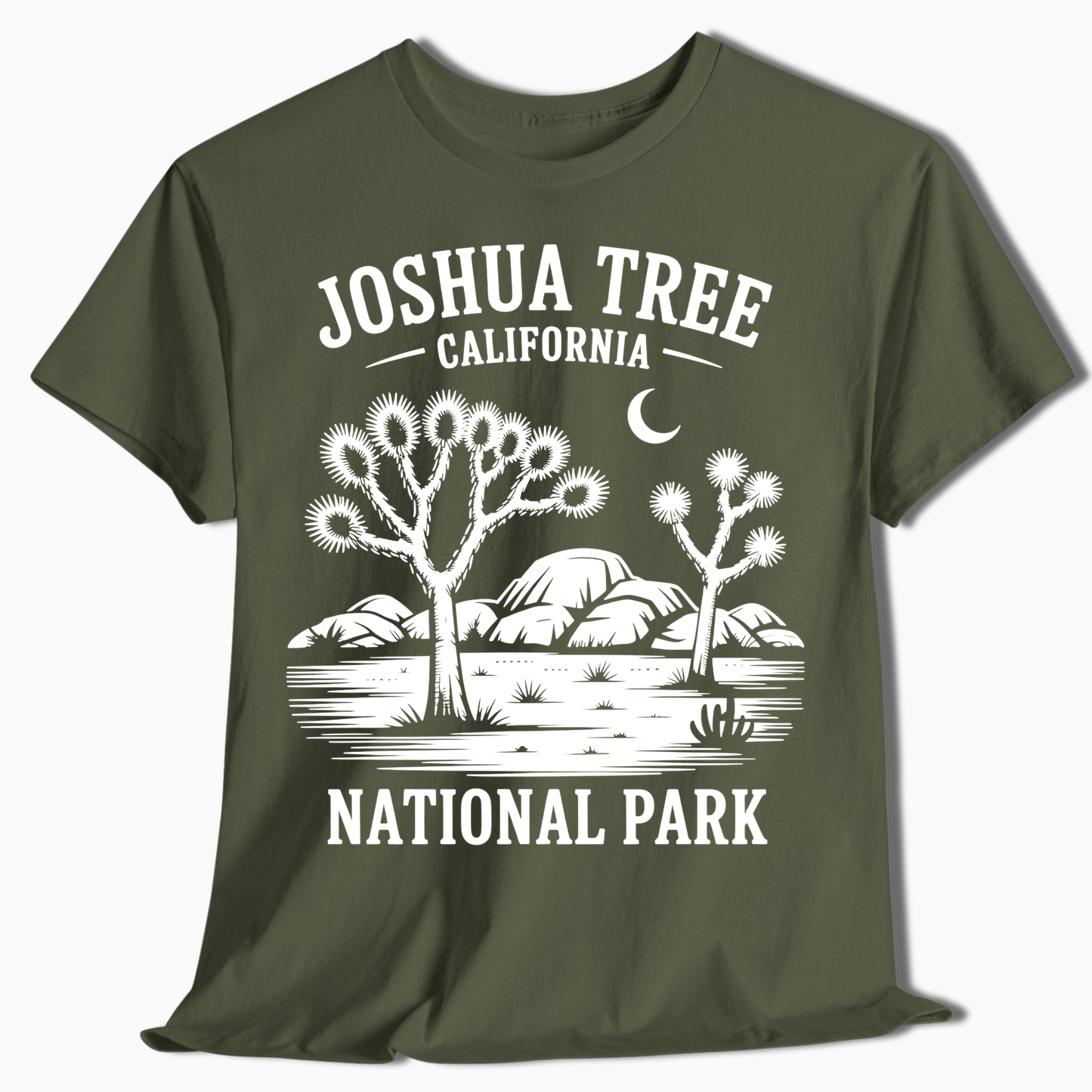 Joshua Tree Moonlight Desert Scene Tee - t368a25