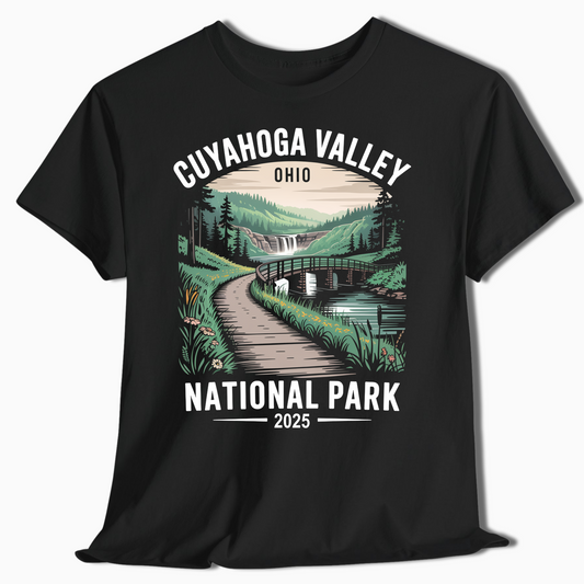Cuyahoga Valley National Park Waterfall Trail Shirt - t360a25