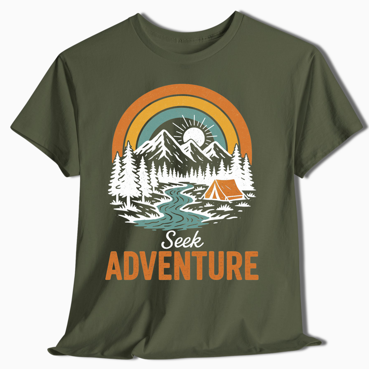 Seek Adventure Camping Shirt - t432a25