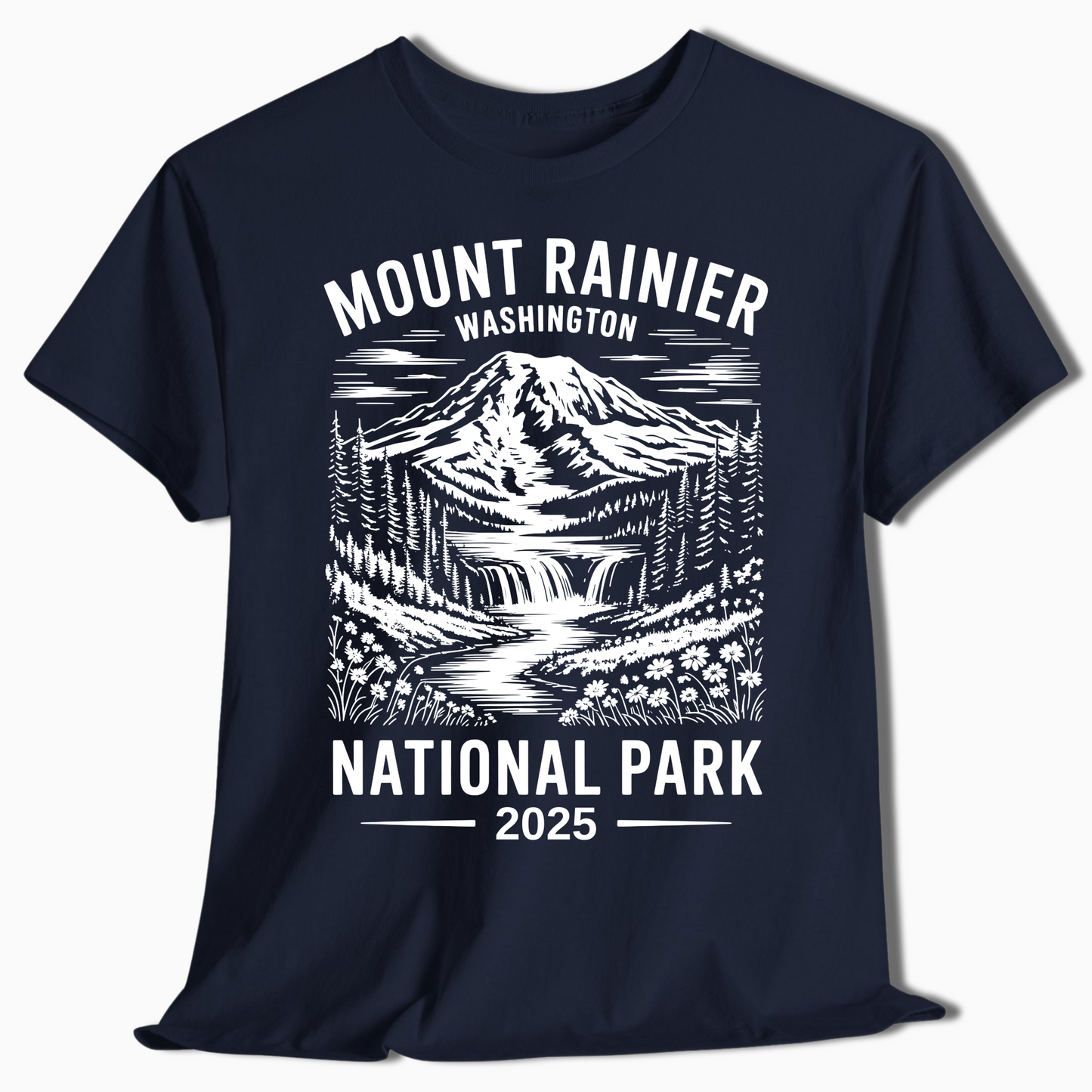 Mount Rainier National Park Shirt - Custom 2025 Souvenir - t300a25